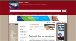 Desktop Screenshot of fischunion.de